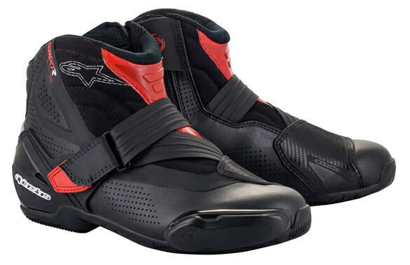 ALPINESTAR アルパインスターズ 【必ず購入前に仕様をご確認下さい】SMX-1 R v2 VENTED BOOT [13 BLACK RED] 41