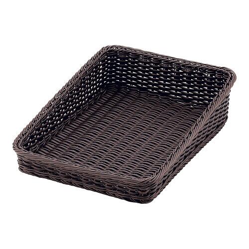 … PPベーカリーバスケット斜めDブラウン30型BB−K4030−DBR【WBS9602】