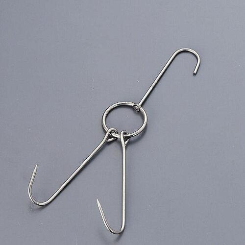 TKG テイケイジイ 遠藤商事 陳枝記　ステンレス焼鴨フック大　RRS001【BTK4101】