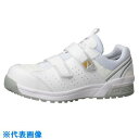 ミドリ安全 JSAA A種認定 先芯入り静電スニーカー 静電 ホワイト 23.5cm MPN-305S-W-23.5 1足