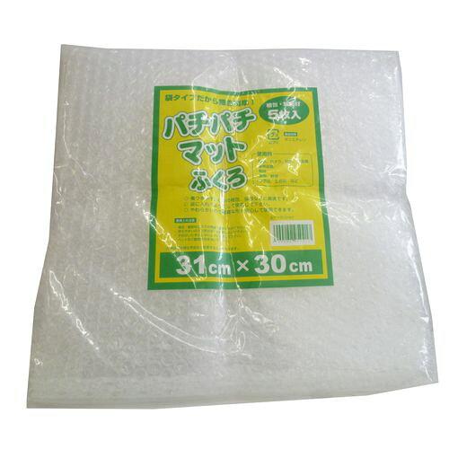 宮島化学工業 エアークッション　エアーマット袋　透明　300mm×310mm　5個入 PO42 1パック(5個入)