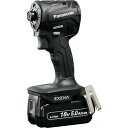 PANASONIC パナソニック 充電インパクトドライバー 18V 5.0Ah(LJタイプ) 黒 EZ1PD1J18D-B 1個