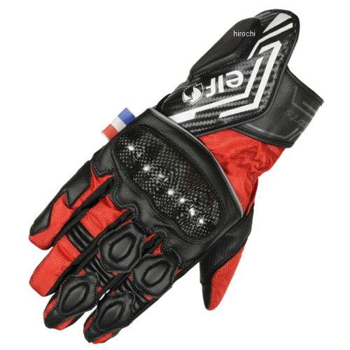 エルフ(ELF) エルフ(elf) バイク グローブ ビアッジオグローブ レッド Lサイズ EG-A510