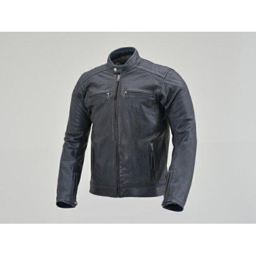 DAYTONA デイトナ デイトナ バイク用 レザー ジャケット Mサイズ(メンズ) ネイビー 春秋冬 カフェライダースジャケット DL-006 23706(2.0)