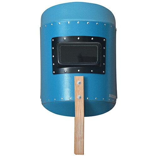 スズキット カラーハンドシールド ブルー P-797 1個