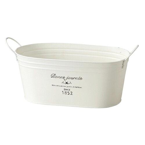 ケー・イー・アイ ナチュラルブリキポットオーバルL・M・S・SS (3141-B)【入数:2】