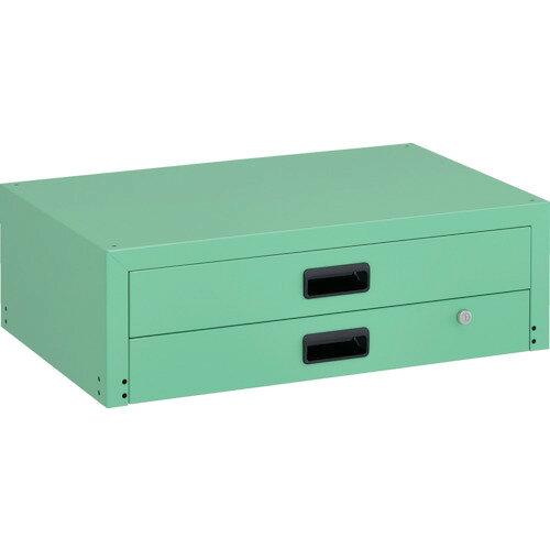 TRUSCO トラスコ中山 TRUSCO ラビットワゴン用2段引出 700X450 YG色 (RBW ...