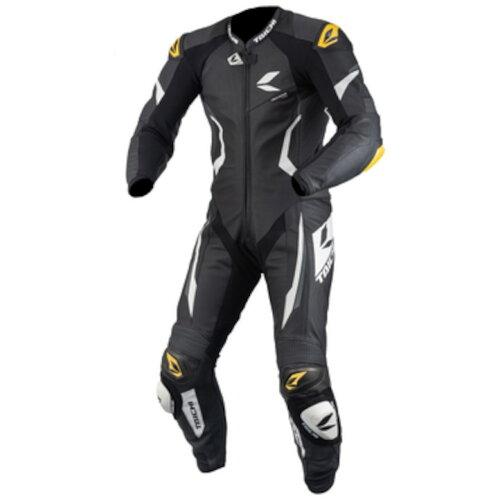 RSタイチ(RS Taichi) NXL307 GP-WRX R307 RACING SUIT BLACK/WHITE MS