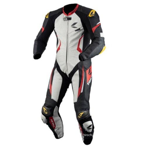 RSタイチ(RS Taichi) NXL307 GP-WRX R307 RACING SUIT BLACK/WHITE/RED M