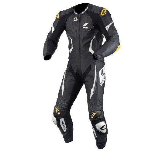 RSタイチ(RS Taichi) NXL307 GP-WRX R307 RACING SUIT BLACK/WHITE 4XL/60