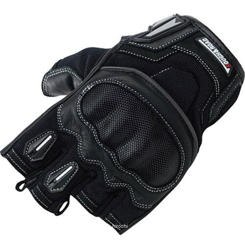 ラフアンドロードスポーツ プロテクションハーフフィンガーグローブ BK-M RR8362BK2
