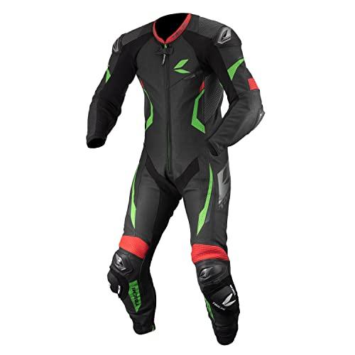 RSタイチ(RS Taichi) NXL307 GP-WRX R307 RACING SUIT BLACK/GREEN L