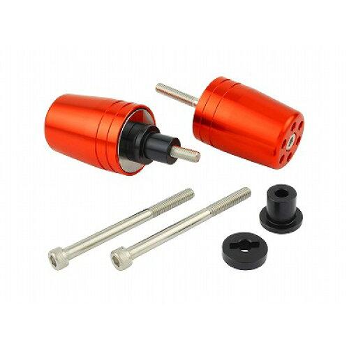 POSH Faith ポッシュフェイス ポッシュ(POSH) ハンドルバーエンド ウルトラヘビーバーエンド カワサキ純正ハンドル用M6タイプ NINJA H2-SX他 ディープオレンジ 031689-14-10