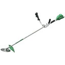 HiKOKI(ハイコーキ) 18V コードレス刈払機 刈刃径230mm 両手ハンドル 蓄電池・充電器別売り チップソー付 CG18DA(NN)