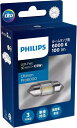 PHILIPPS フィリップス Ultinon Pro6000 ルームランプ用LED 12V T10X31 6000K 100lm クールホワイト 1個入り 11860U60CWX1