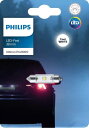 PHILIPPS フィリップス PHILIPS フィリップス Ultinon Pro3000 ルームランプ用LED 12V T10X38 C5W 6000K 50lm 1個入り 11854U30CWB1