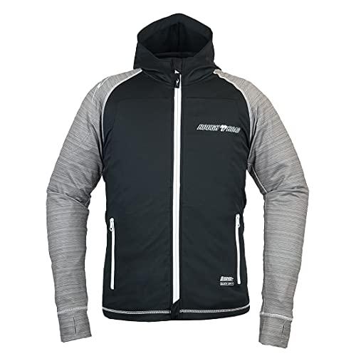 ラフ&ロード(ROUGH&ROAD) アーマーフーディー APセット BK/HL.GY-L RR7557APBK/HG3(2)