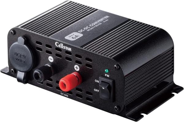 セルスター(CELLSTAR) セルスター DC-DCコンバーター DC24V→DC12V MAX6A DC-606
