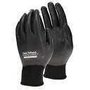 おたふく手袋(Otafuku Glove) オタフク A-347 ソフキャッチ 15Gオールコート ブラック L