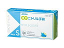 ジャパックス ニトリル手袋 薄手 パウダーフリー S ブルー NBT01 1箱(100枚)【NBT01】(3)