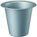 大和プラスチック 花桶・花筒 タンク 300 φ300×H230 シルバー 容量:5.5L