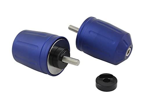 POSH Faith ポッシュフェイス ポッシュ(POSH) ハンドルバーエンド ウルトラヘビーバーエンドタイプ2 ヤマハ純正ハンドル用 M6タイプ YZF-R25他 マットブルー 033699-31-10