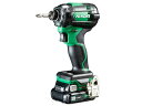 HiKOKI(ハイコーキ) 10.8V 充電式 インパクトドライバー トリプルハンマ搭載 最大締付トルク170N・m 4.0Ah電池2個、充電器、ケース付き ビ...