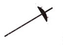 モトコマ コンパクト定規 ステン羽スライドタイプ 450m/m MJH-450C