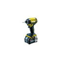 MAKITA マキタ マキタ(Makita) 充電式インパクトドライバ(イエロー)40Vmax2.5Ah バッテリ2本・充電器・ケース付 TD002GDXFY ...