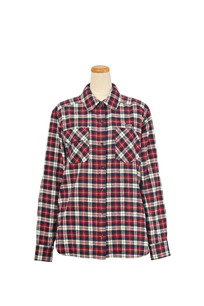 ロッソスタイルラボ(Rosso StyleLab) ROJ-994 プロテクションフランネルシャツ RD/NV L ROJ-994/RD/NV/L