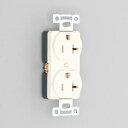 アメリカン電機 複式埋込コンセント 白 7210GD-IV フクシキウメコンE2P20A