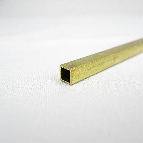泰豊 真鍮四角管 0.5x5x5x1000mm