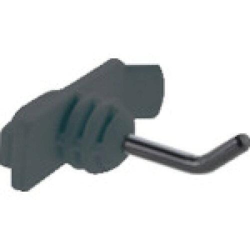 TRUSCO トラスコ中山 TRUSCO パネリーナ用樹脂フック 横型ショート 黒 (TURFJYSBK 4600)