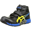 ASICS アシックス アシックス ウィンジョブCP308 AC ブラック×ヴァイブラントイエロー 27.0cm (1271A055.00127.0 1393)