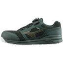 MIZUNO ミズノ ミズノ プロテクティブスニーカー オールマイティ LSII52L BOA グリーン×ゴールド 28.0 (F1GA220233280 72...