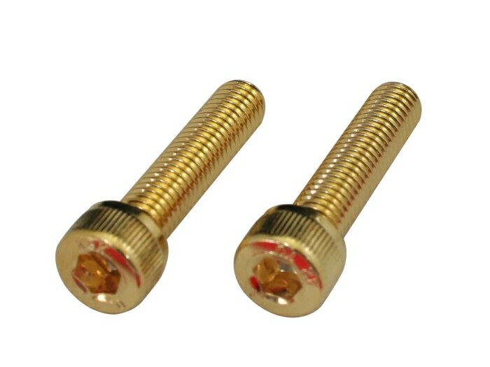 クリエイティブファクトリーポッシュ 24KメッキSUSキャップボルト 811650-035 M8X35.2PCS