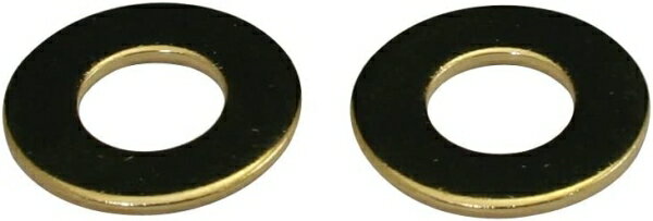 クリエイティブファクトリーポッシュ 24Kメッキ平ワッシャ 811690-06 M6.2PCS