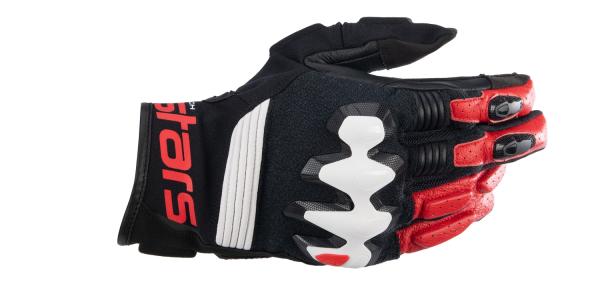 ALPINESTAR アルパインスターズ 【必ず購入前に仕様をご確認下さい】HALO LEATHER GLOVE [1304BK WH BRT RD] XL 3504822