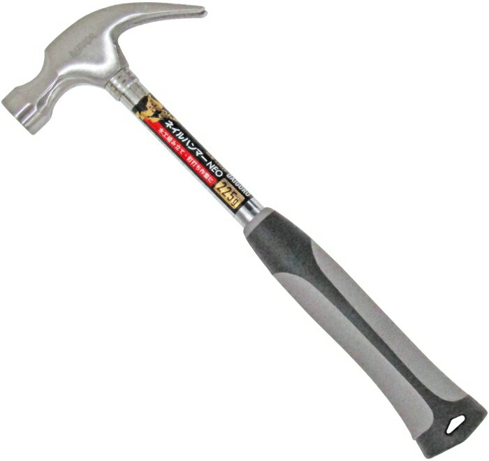 KONYO コンヨ 大五郎 ＜黒＞ ネイルハンマーNEO 225g パイプ柄