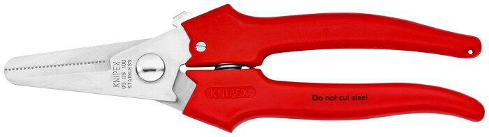 クニペックス KNIPEX 9505-190SB 電工ハサミ 9505-190SB