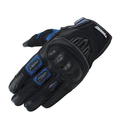 ラフ&ロード(ROUGH&ROAD) プロテクションエアスルーグローブ ブラック/Y.ブルー-WM 品番:RR8425BK/YBL2