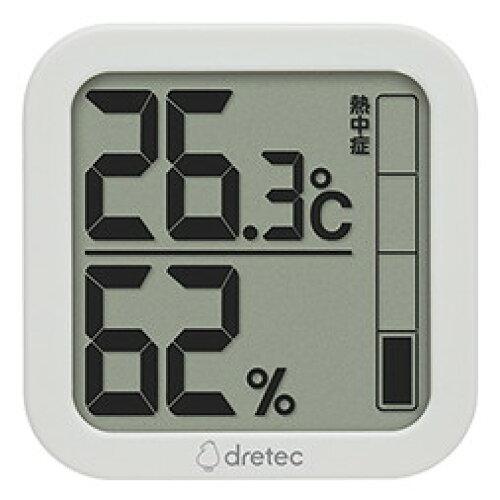 ドリテック デジタル温湿度計O-402WT