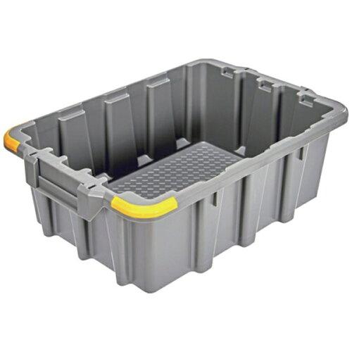 TRUSCO トラスコ中山 TRUSCO ネスティング・スタッキングコンテナ10L グレー (HNE ...