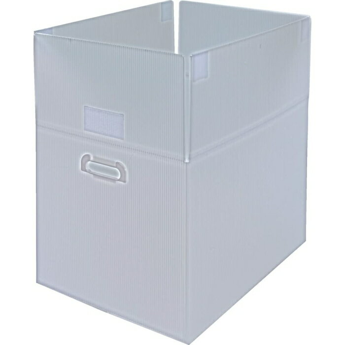 TRUSCO トラスコ中山 TRUSCO ダンボールプラスチックケースマジックテープ付 5枚セット  ...