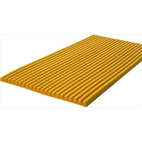 水上金属 両面テープ付緩衝材 「フリーウェーブ」 黄色