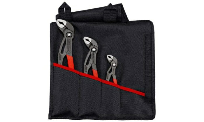 クニペックス KNIPEX 001955S9 コブラ WPプライヤーセット3本組 001955S9