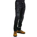 コミネ(Komine) バイク用 WJ-7393S スーパーフィット プロテクトメッシュジーンズ 07-7393 メンズ Deep Indigo M
