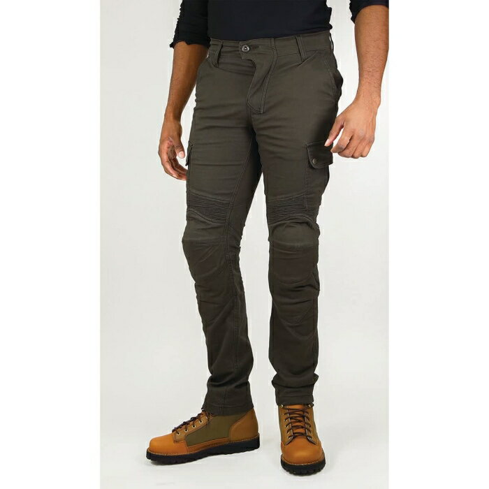 コミネ(Komine) PK-7443 PROT RIDING コットンカーゴPNT D.OL 2XL 品番:07-7443/D.OLIVE/2XL