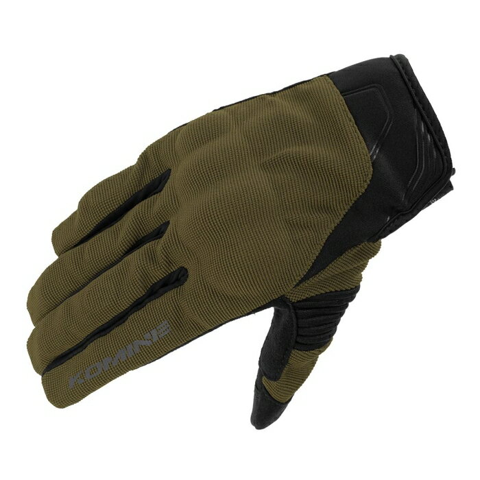 コミネ(Komine) GK-1833 PROT M GLOVES BRAVE OL M 品番:06-1833/OLIVE/M