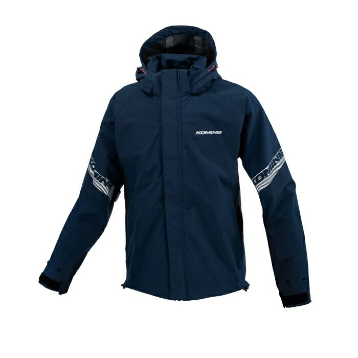 コミネ(Komine) RK-549 BREATHER 3 LAYER RAIN JKT NV 5XLB 品番:03-549/NV/5XLB